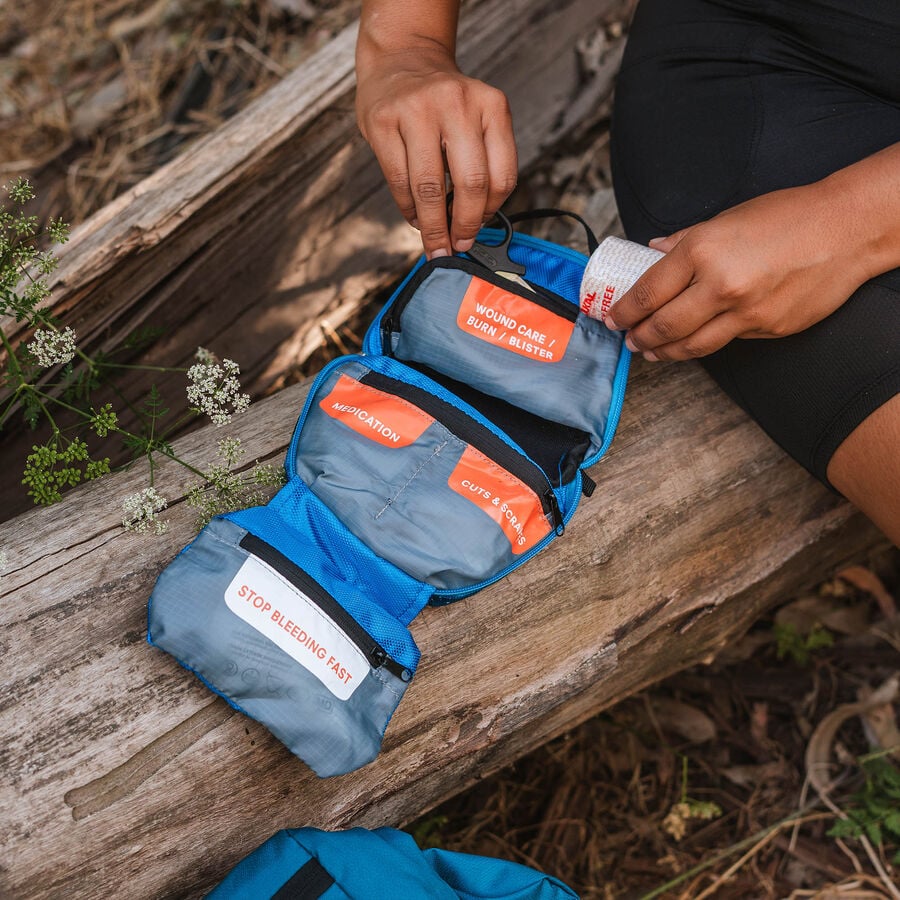 Adventure Medical Mountain Hiker First Aid Kit with Medical Guide, Forest, 67 pc., Forest, large image number 3