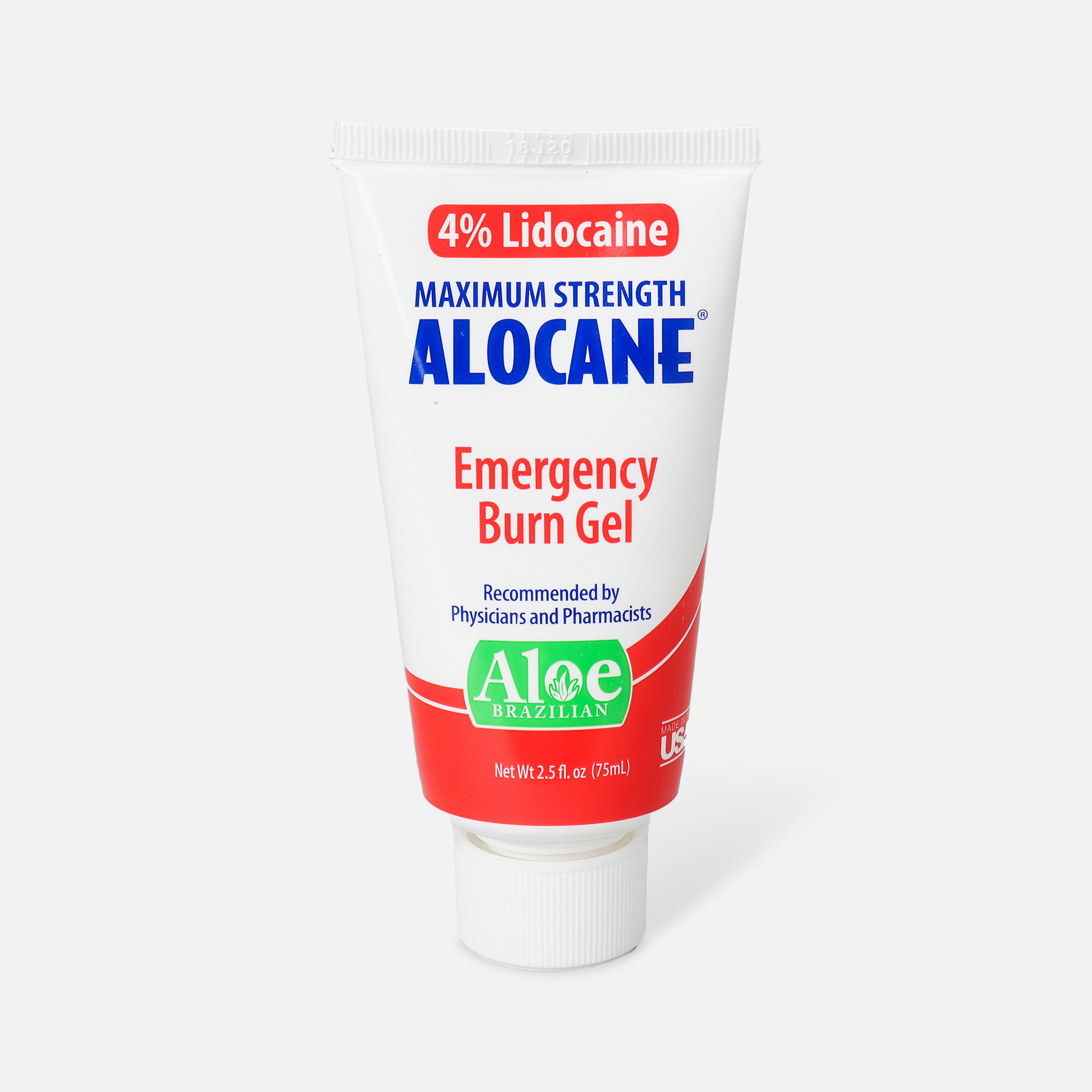Alocane Maximum Strength Emergency Burn Gel, 2.5 oz