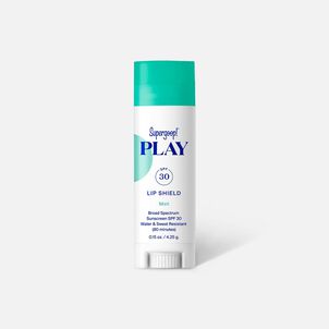 Supergoop! PLAY Lip Shield, SPF 30, Mint, .15 oz.