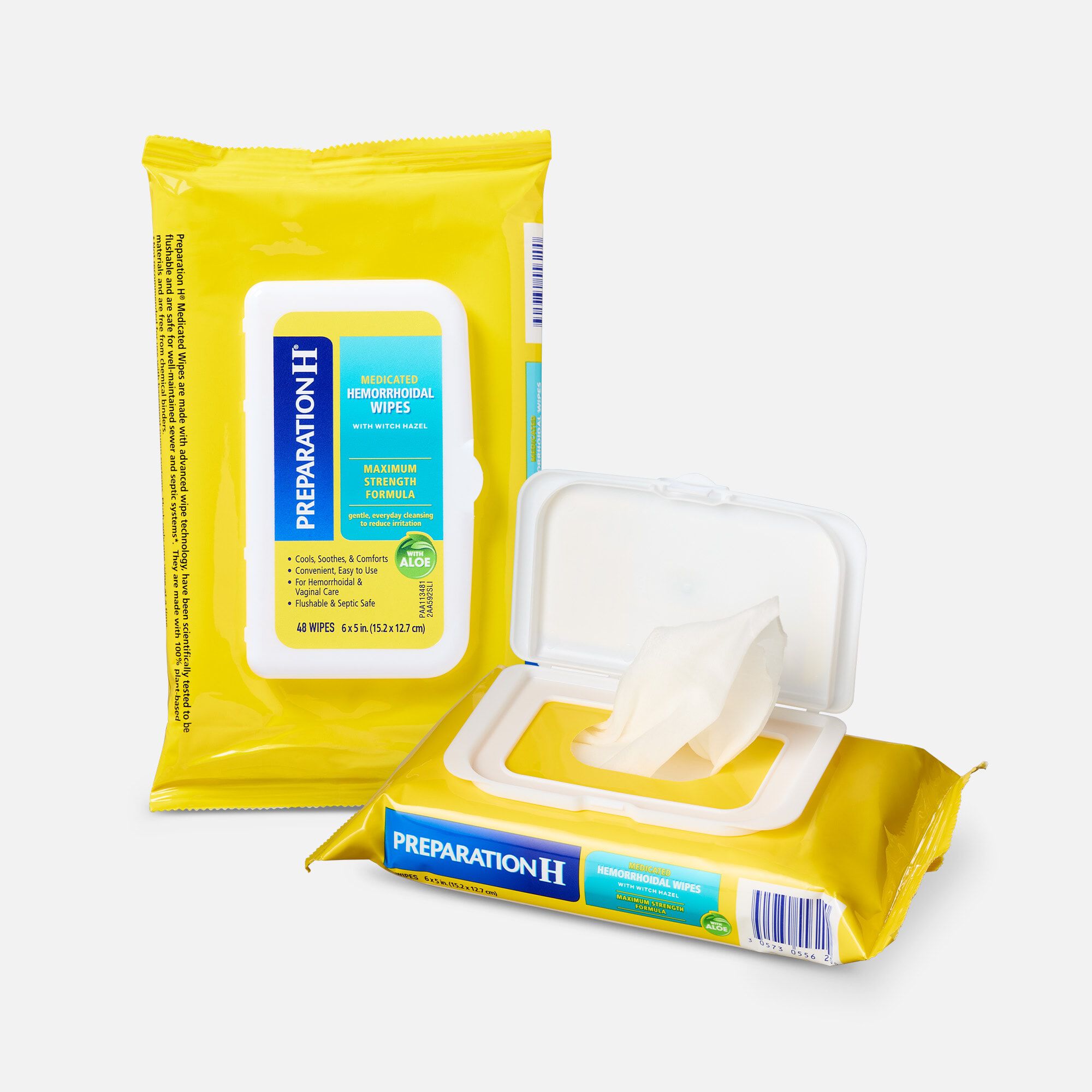 Preparation H Hemorrhoid Flushable Wipes With Witch Hazel For Skin Irritation Relief 48 Count Pack Of 4 Tamano 48 Count Pack Of 4&pid=ogixn2ezmz