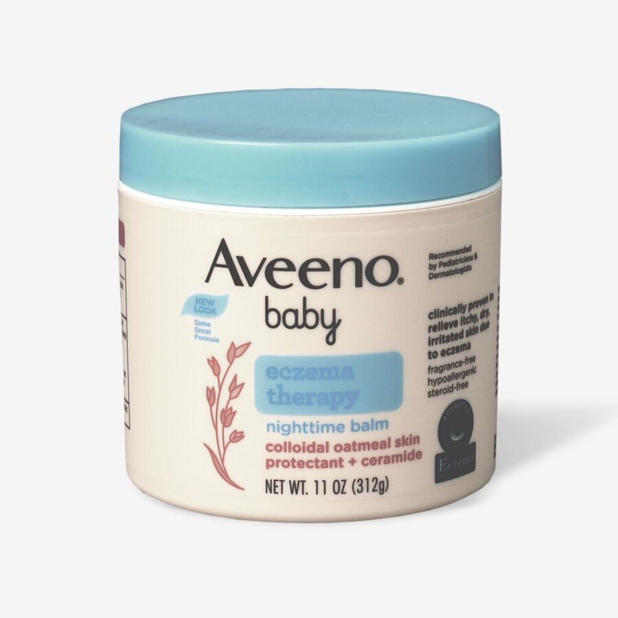 Aveeno Baby Eczema Therapy Nighttime Balm, 11 oz., , large image number 0