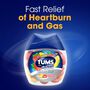 TUMS Chewy Bites Chewable Antacid Tablets with Gas Relief, Lemon & Strawberry, 54 ct., , large image number 2