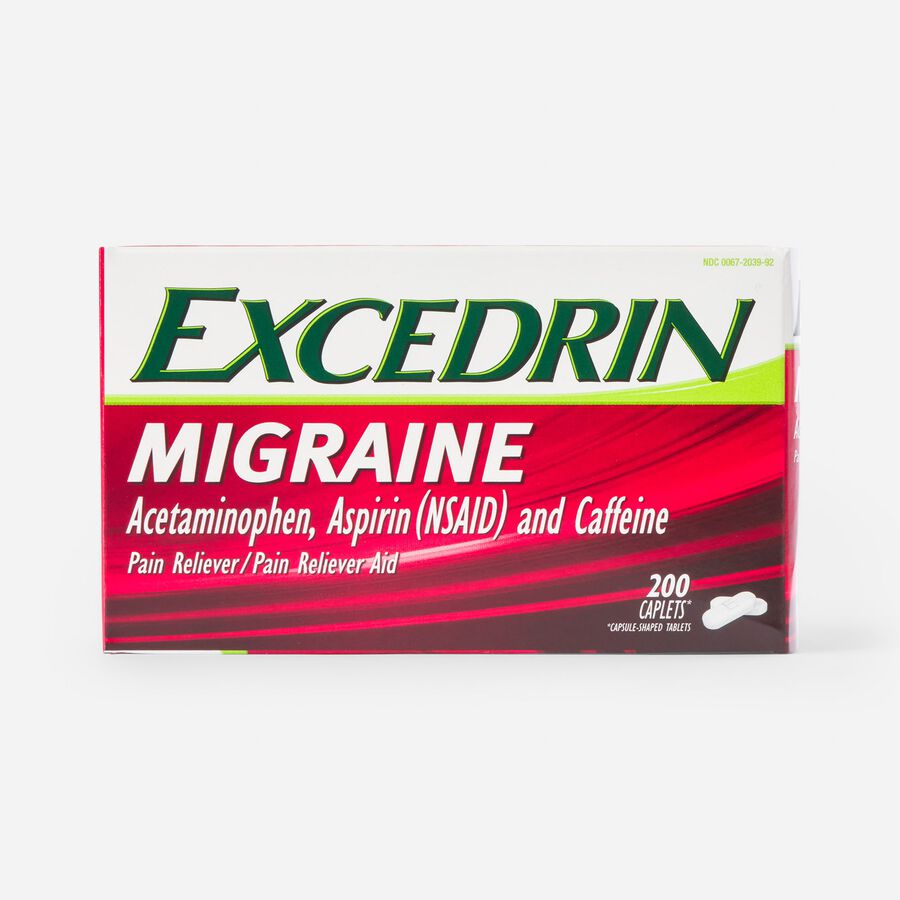 Excedrin Migraine Extra Strength Caplets, 200 ct., , large image number 1