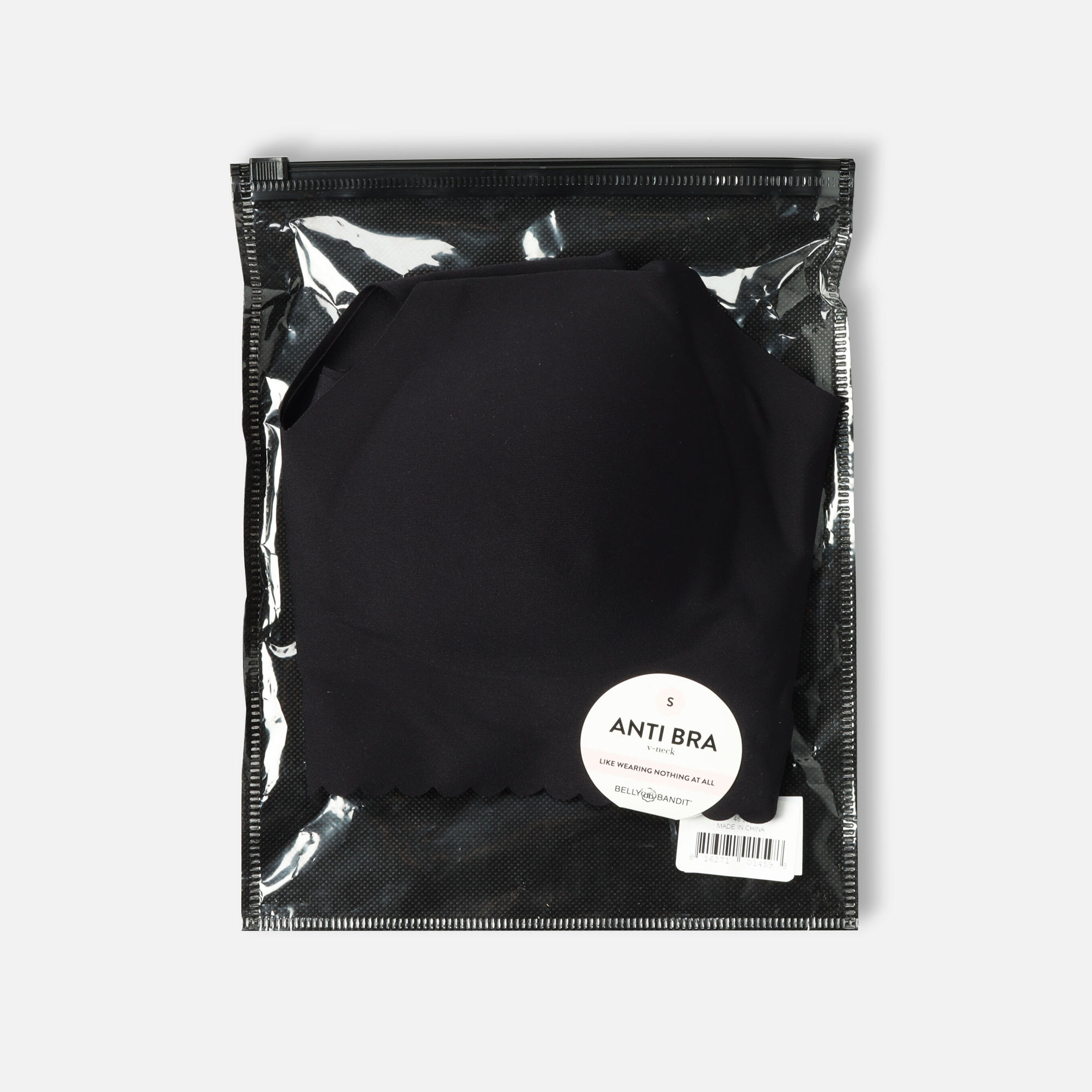 HSA Eligible Belly Bandit Anti PostMastectomy Bra, VNeck, Black, X