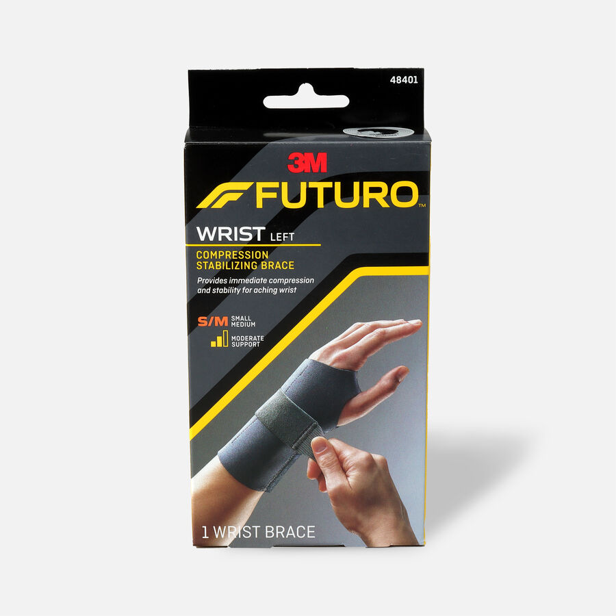 FUTURO Energizing Wrist Support, Left, S/M, , large image number 0
