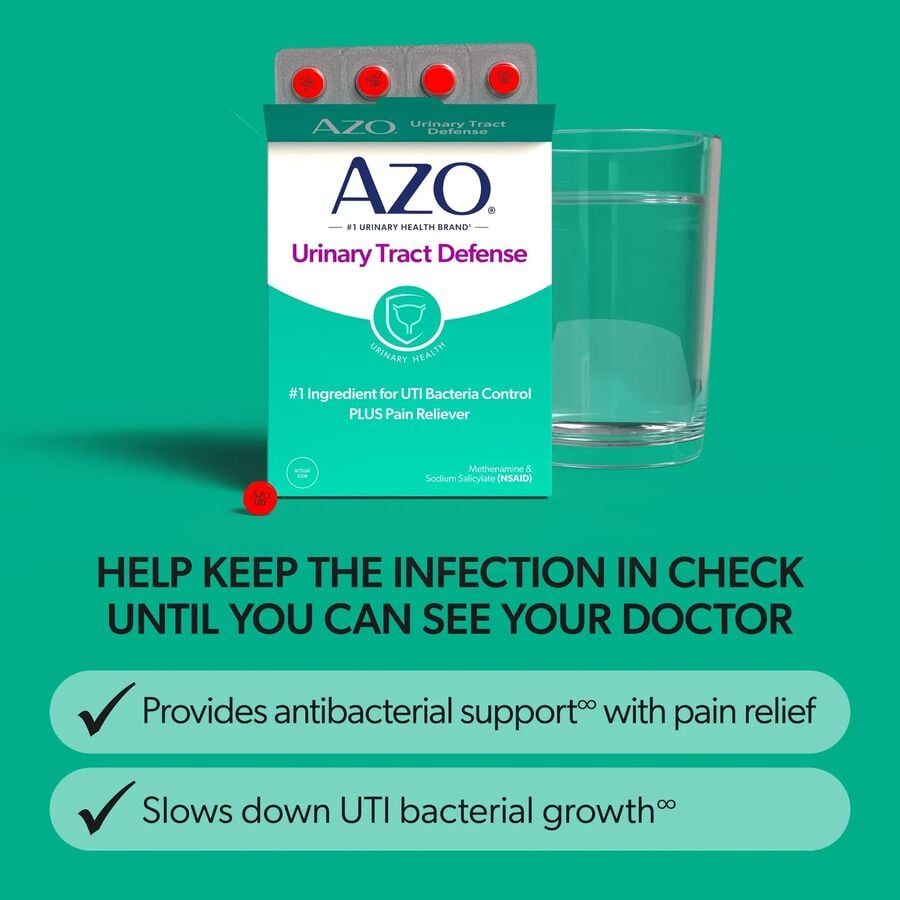AZO Urinary Tract Defense Tablets, 24 ct., , large image number 1
