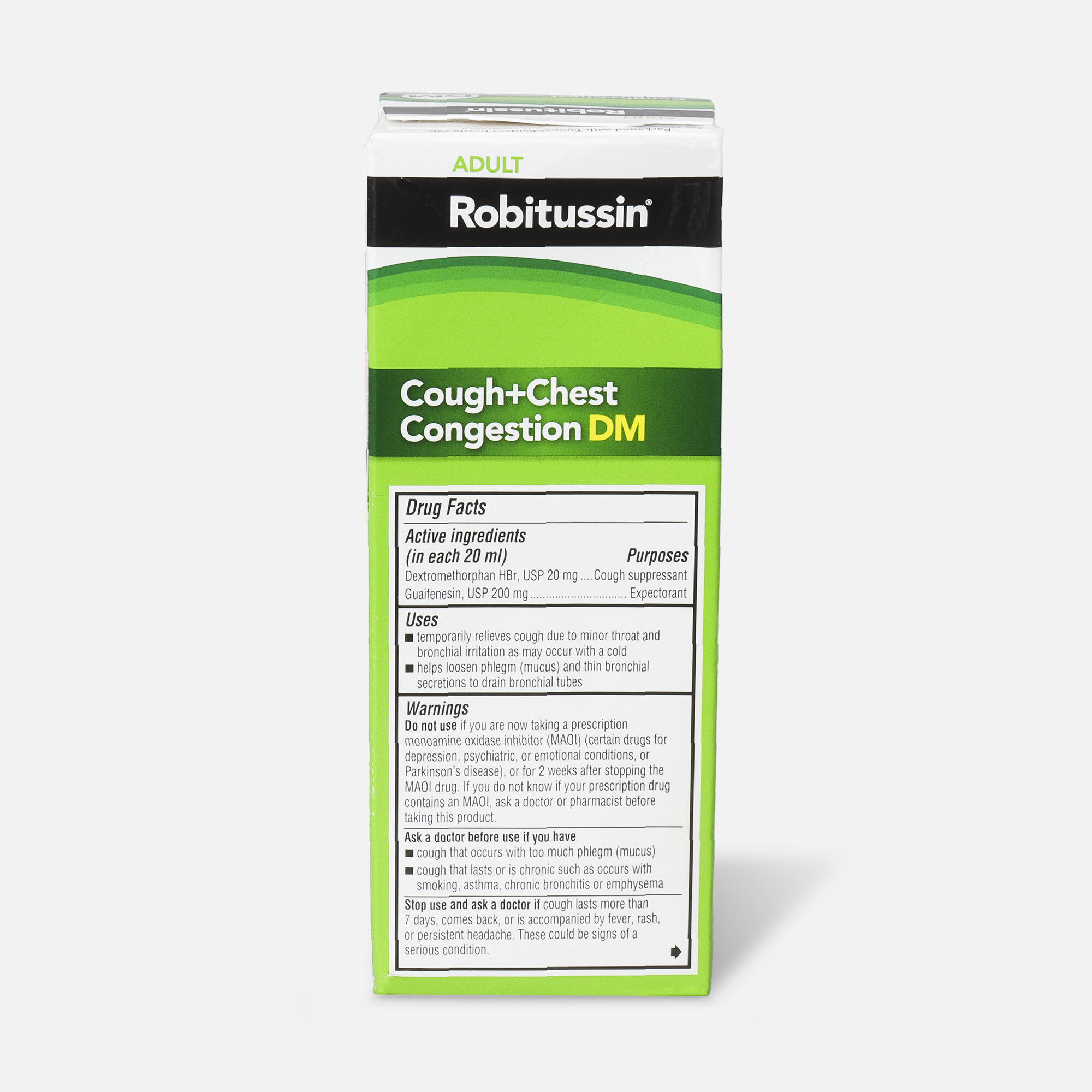 Robitussin Cough & Chest Congestion DM, Adult, 4 Oz