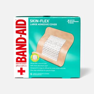 Band-Aid Skin-Flex Large Adhesive Cover Bandages, 6 ct.