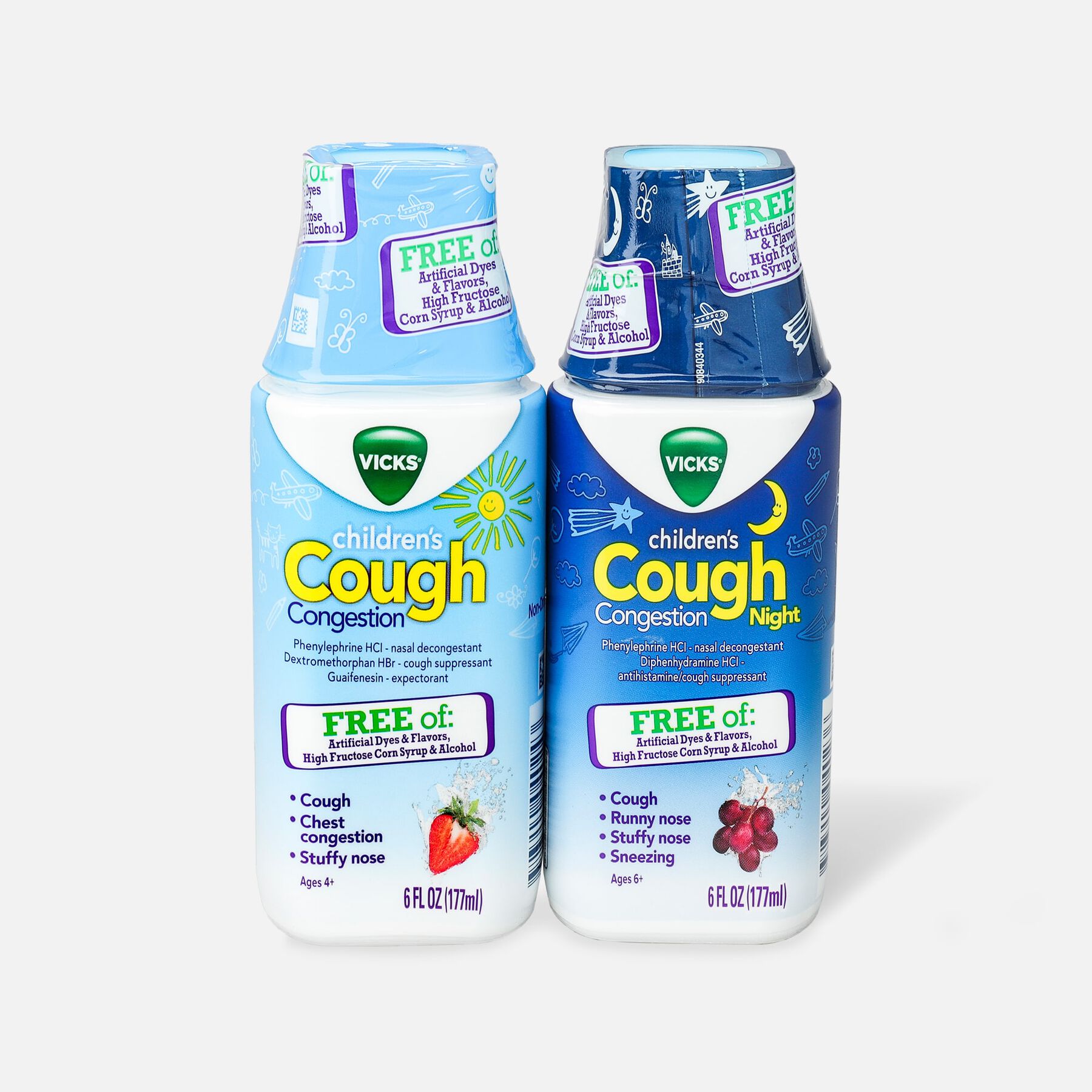 Vicks Children's Cold & Cough Day and Night, Combo Pack