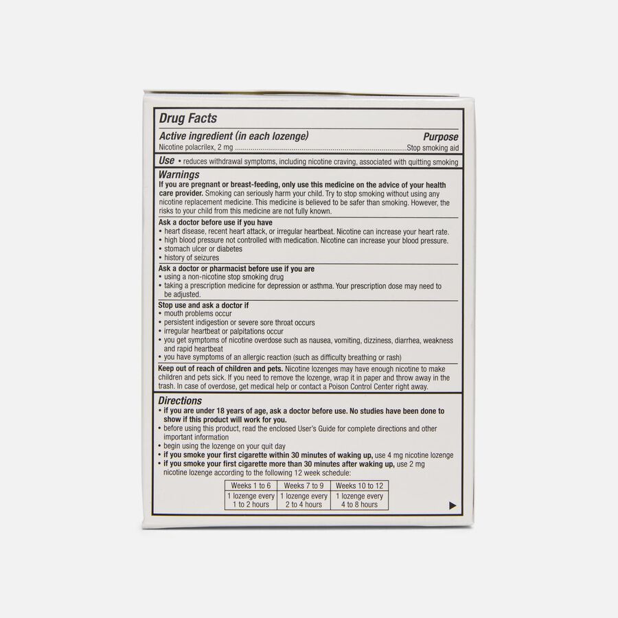 Nicorette Nicotine Mini Lozenges, Mint, 2mg, 81 ct., , large image number 1