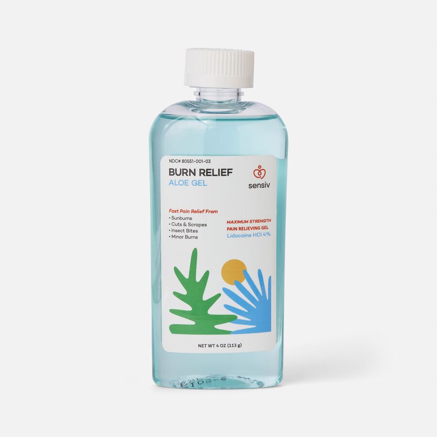 Sensiv Aloe Burn Relief Maximum Strength Gel, , large image number 0