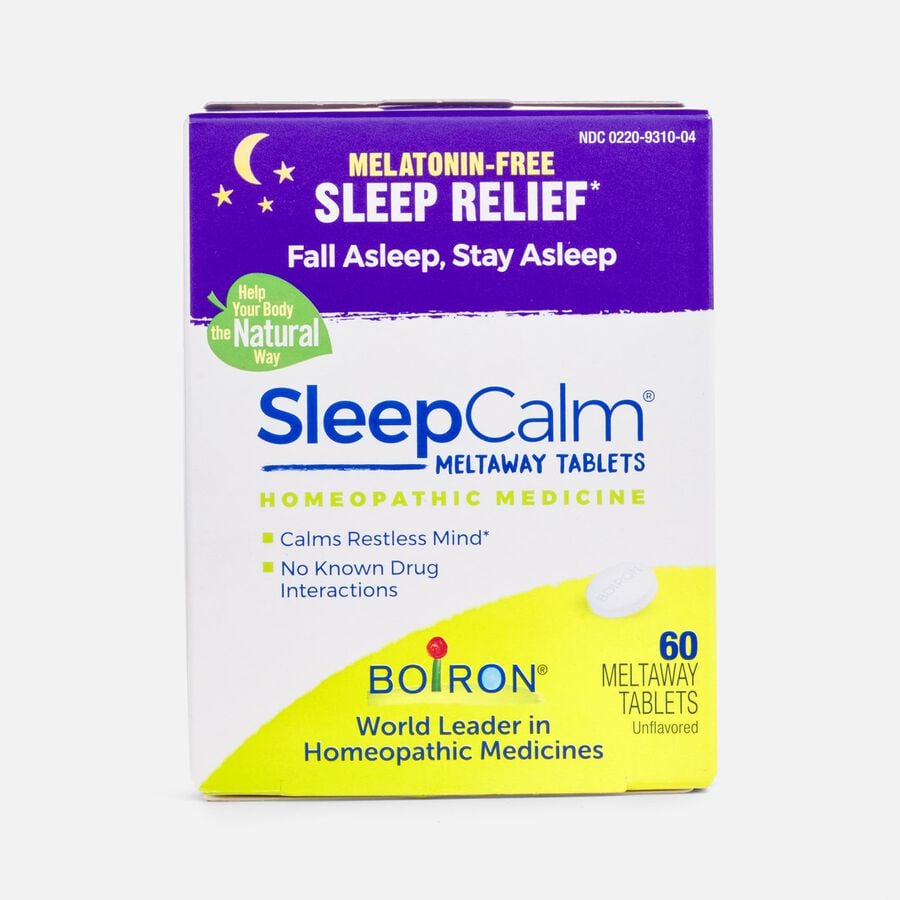 SleepCalm® Meltaway Tablets Homeopathic Medicine, 60 ct., , large image number 0