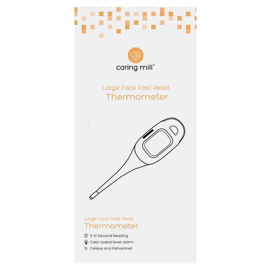 Caring Mill® Fast Read Fever Glow Thermometer, , large image number 1