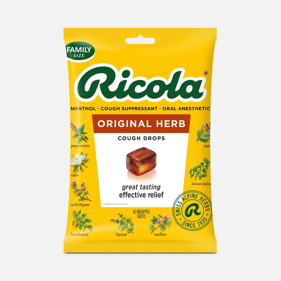 Ricola Original Herb Cough Drops, 45 ct., , large image number 0