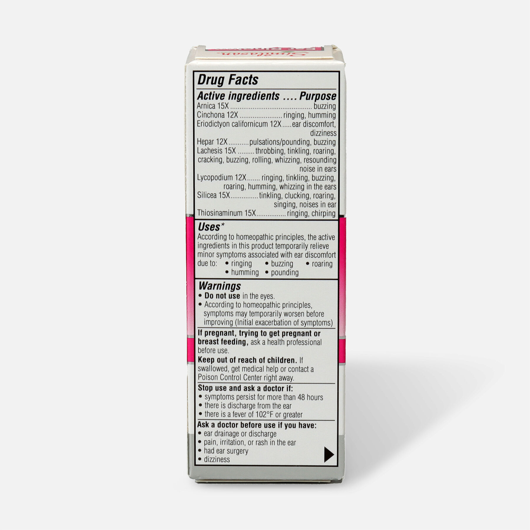 Similasan Ear Ringing Remedy Ear Drops, 0.33 fl. oz.