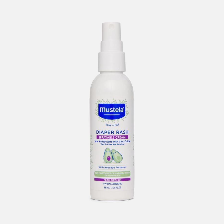Mustela Diaper Rash Sprayable Cream, 3 fl oz., , large image number 0