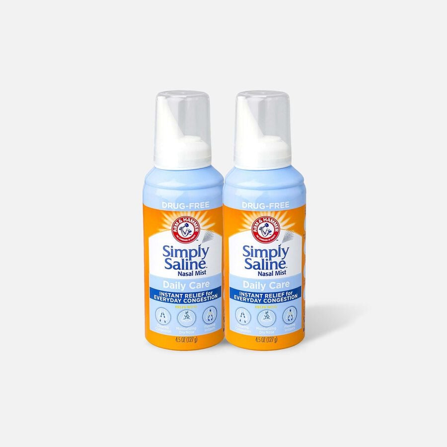 Simply Saline Sterile Saline Nasal Mist, 4.25 fl oz. (2-Pack), , large image number 0