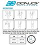 DonJoy Advantage Stabilizing Ankle Brace, , large image number 3