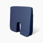 Foam Seat Cushion for Coccyx Support, 18 x 14 x 1.5 to 3", Navy, , large image number 2