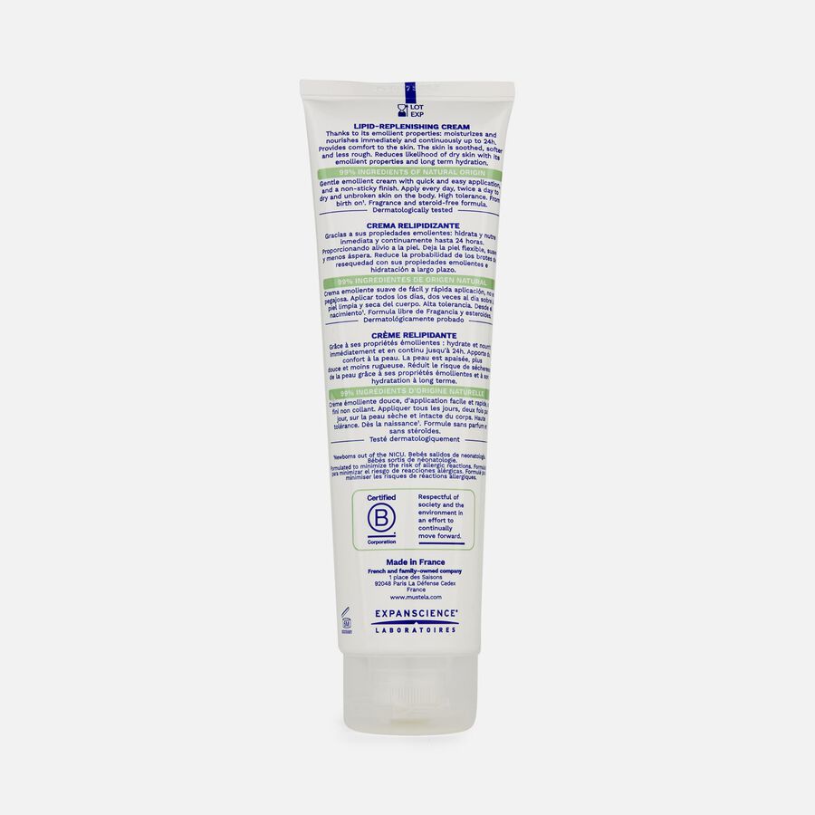 Mustela Stelatopia+ Lipid-Replenishing Cream, 5.07 fl oz., , large image number 1
