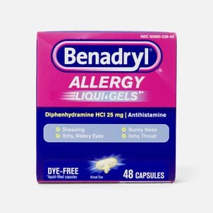 Benadryl Allergy Relief Liqui-Gels, 48 ct.