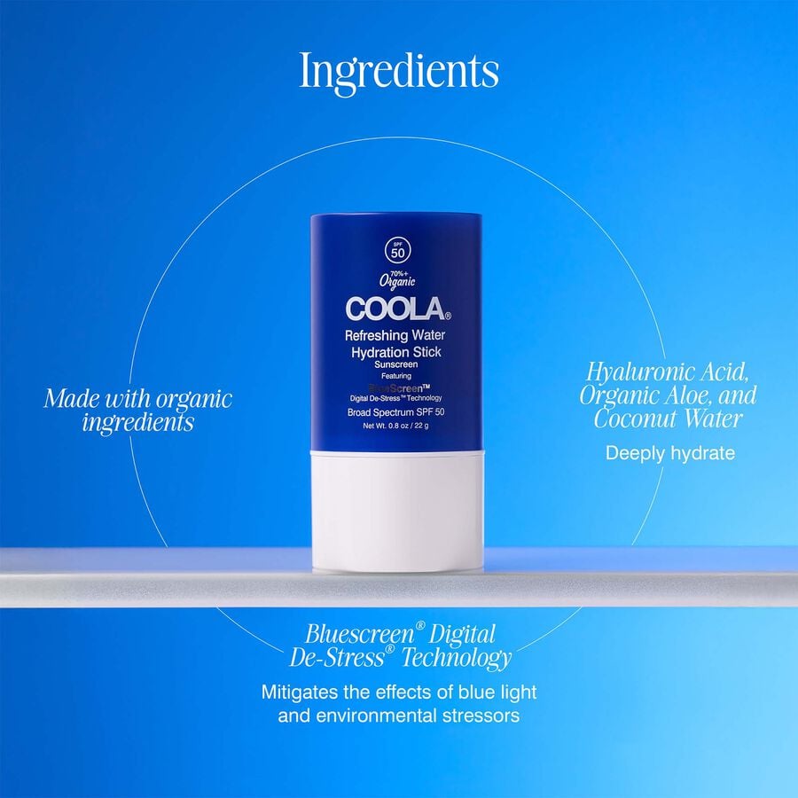 COOLA Refreshing Water Hydration Stick (SPF 50), , large image number 1