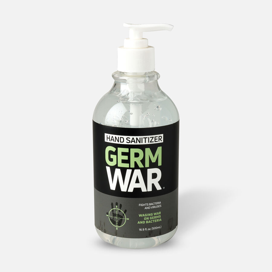 Germ War Hand Sanitizing Gel 16.9 oz. Pump, , large image number 0
