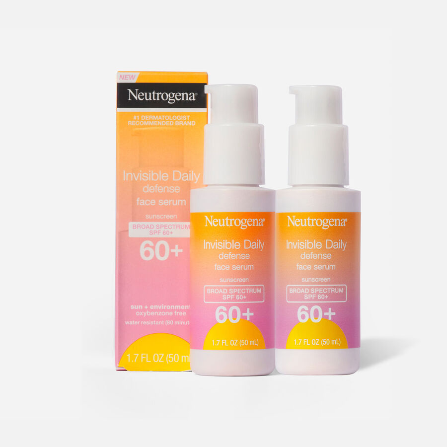 Neutrogena Defense Face Serum, SPF 60+, 1.7 oz. (2-Pack), , large image number 0