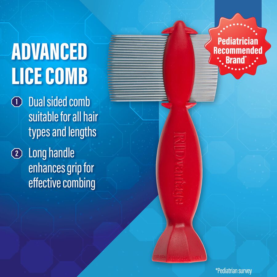 RIDvantage Premium Lice & Egg Removal Comb, , large image number 1