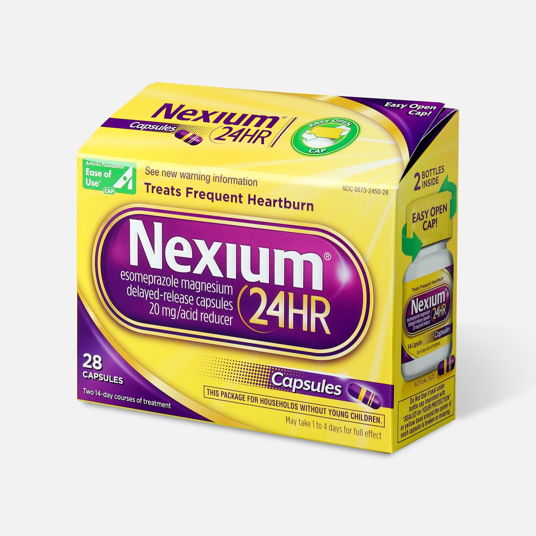 Nexium 24HR Capsules 28 ct