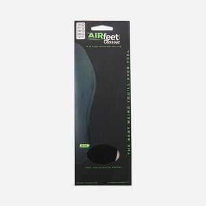 AirFeet CLASSIC Black Insoles, Size 1X (M 11-12.5; W 13-15), Pair