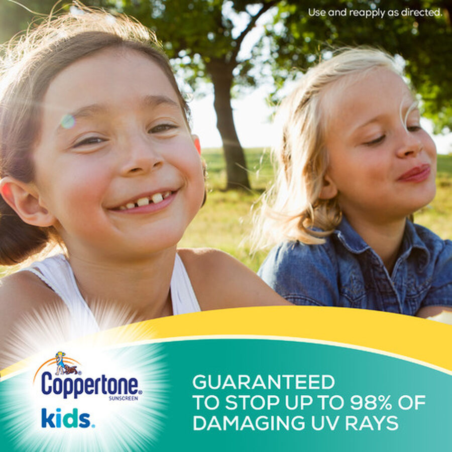 Coppertone Kids Sunscreen Spray SPF 50, Twin Pack, 5.5 oz. each, , large image number 3