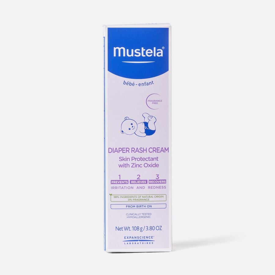Mustela Diaper Rash Cream, 3.8 oz., , large image number 1
