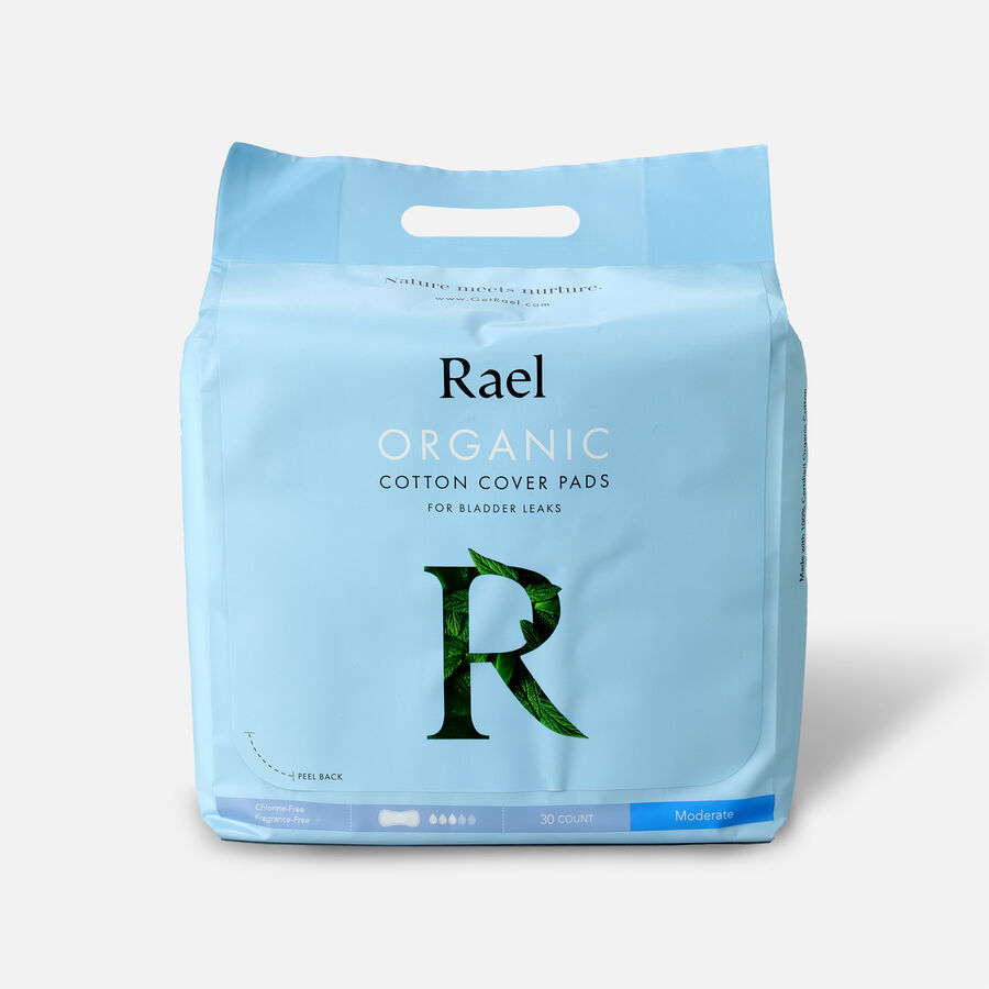 Rael Organic Cotton Cover Pads for Bladder Leaks