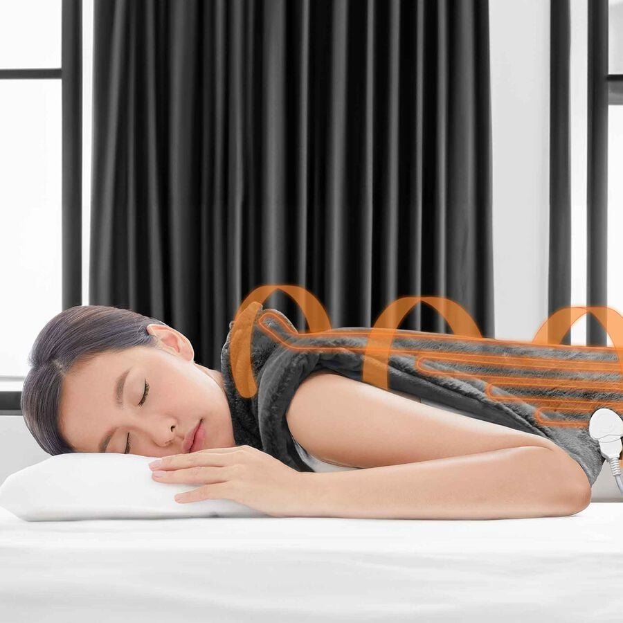 Caring Mill™ Weighted Heating Pad for Back Pain Relief, , large image number 1