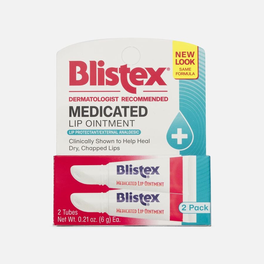 Blistex Medicated Lip Ointment, 2 ct., , large image number 0