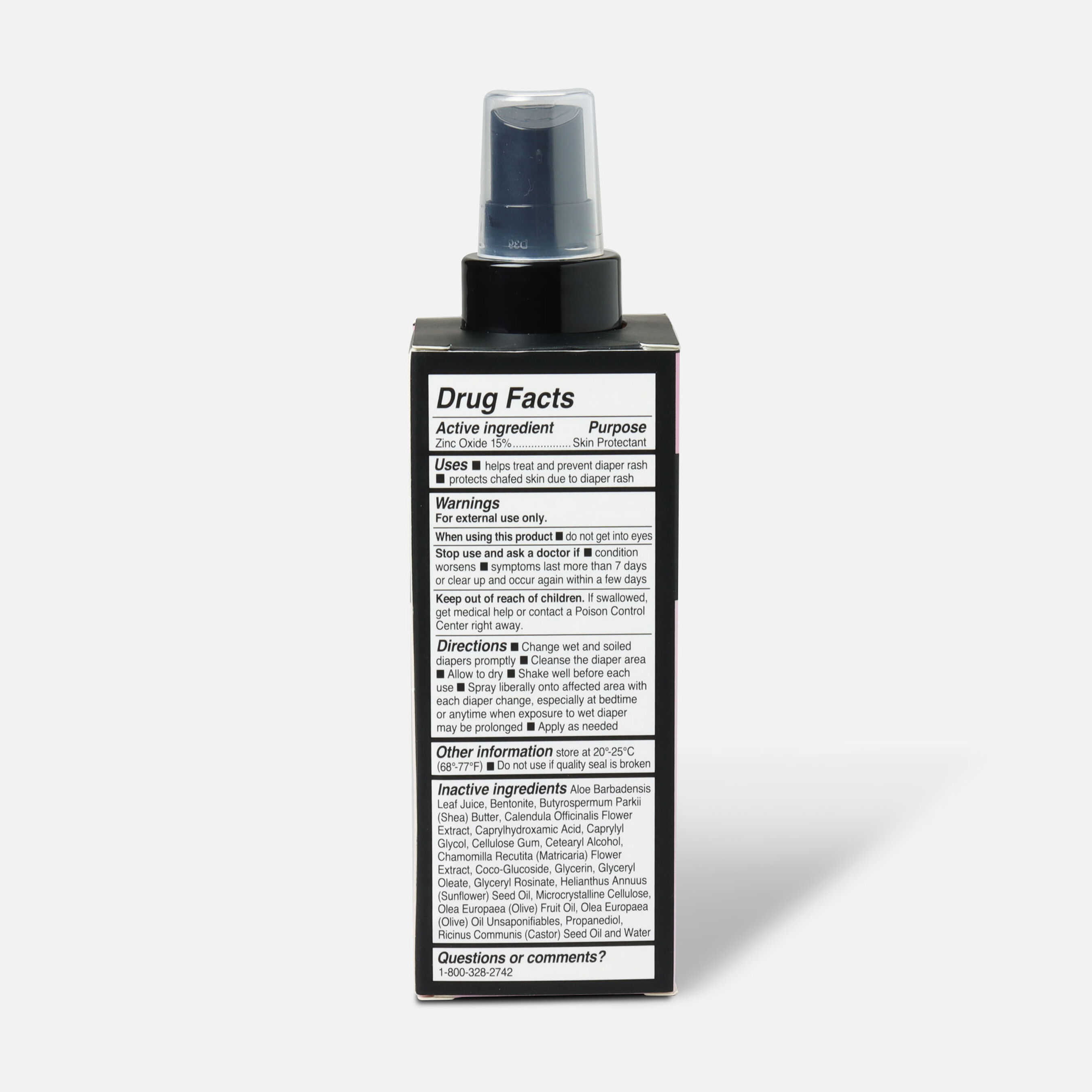 HSA Eligible Bamboobies Diaper Rash Pump Spray, 3.4 oz. HSA Eligible