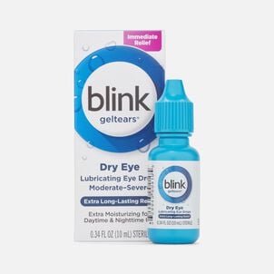 Bausch + Lomb Blink GelTears Lubricating Eye Drops, 0.34 fl oz.