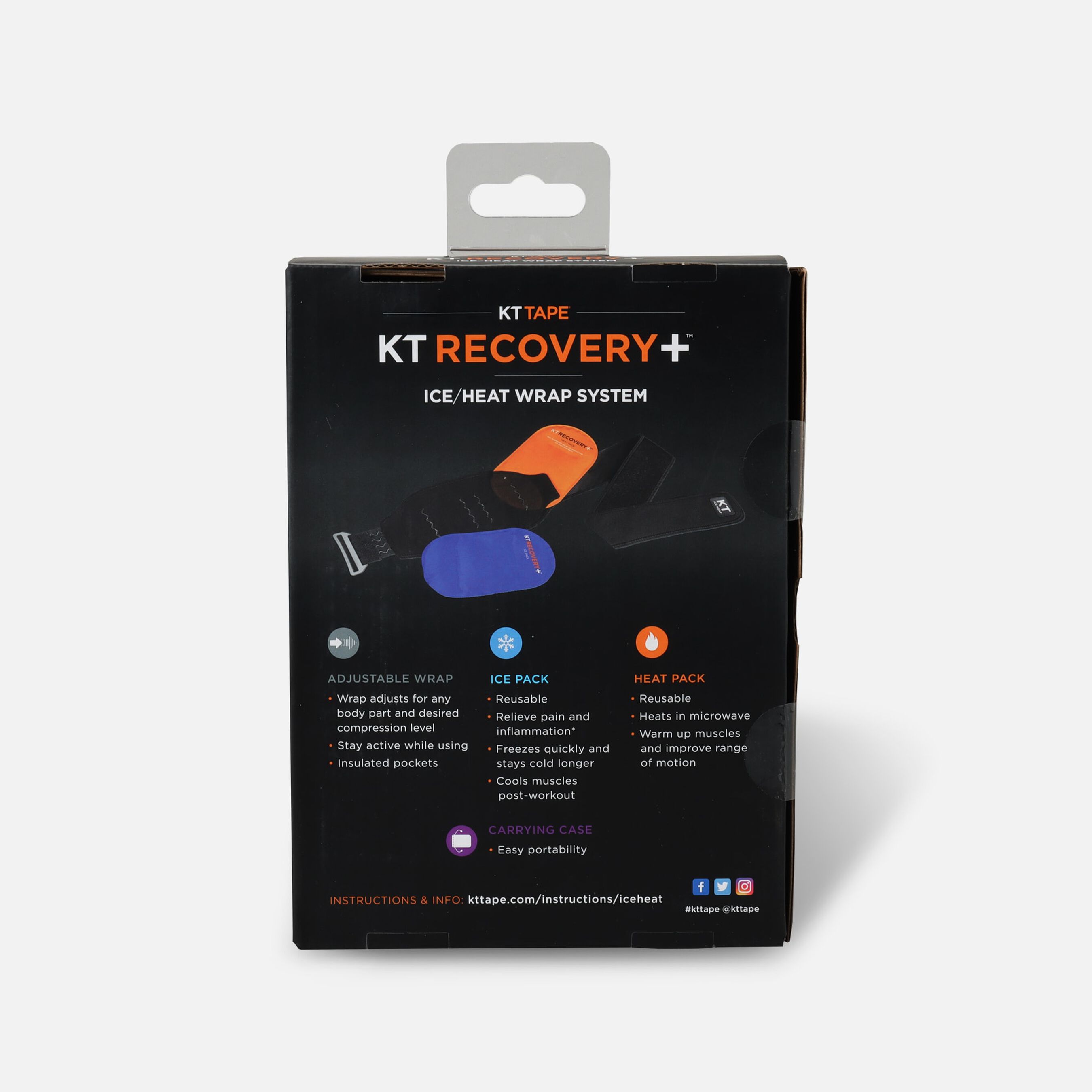 KT Tape Recovery+ Hot Cold Compression Therapy
