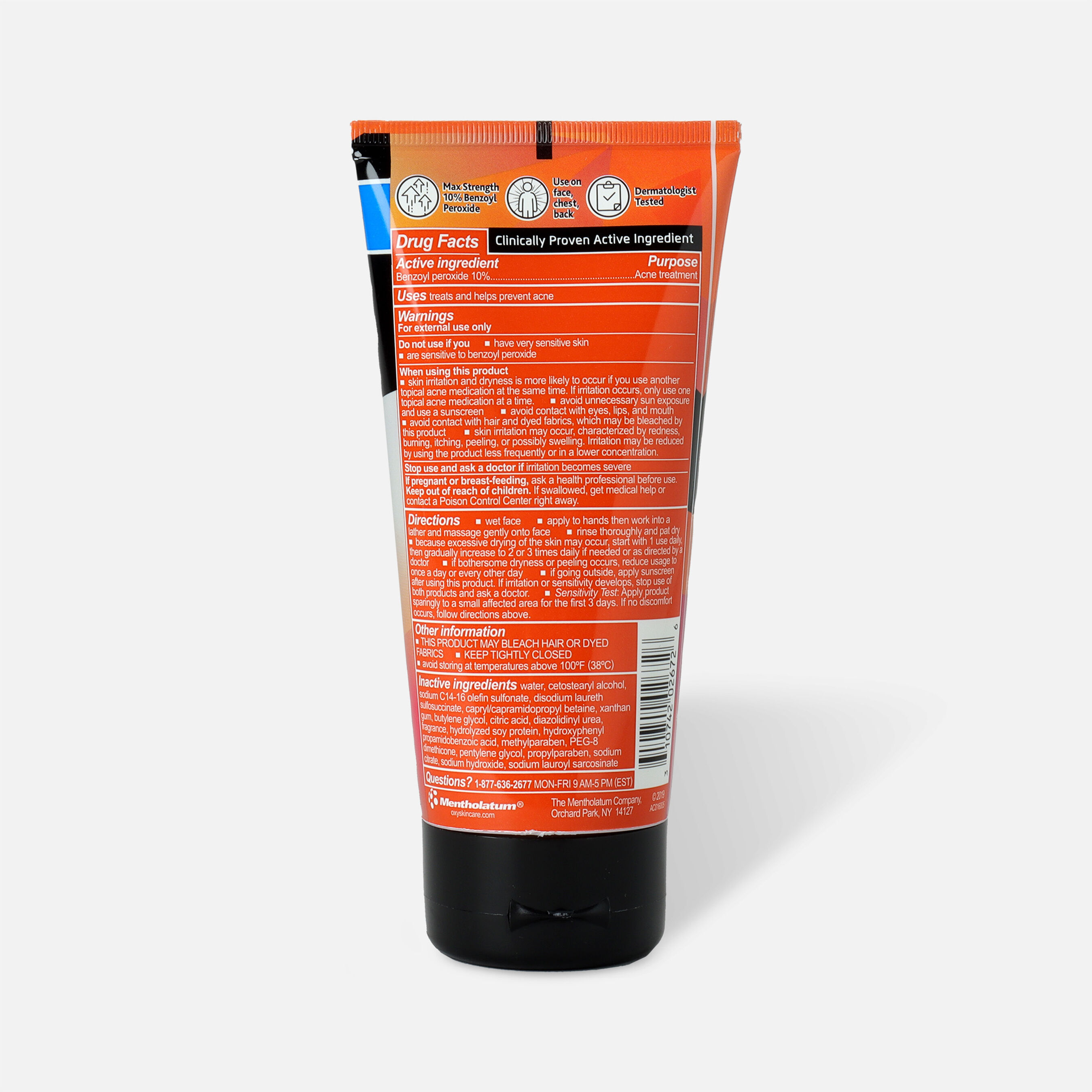 HSA Eligible OXY Maximum Strength OilFree Acne Cleanser 5 oz. HSA