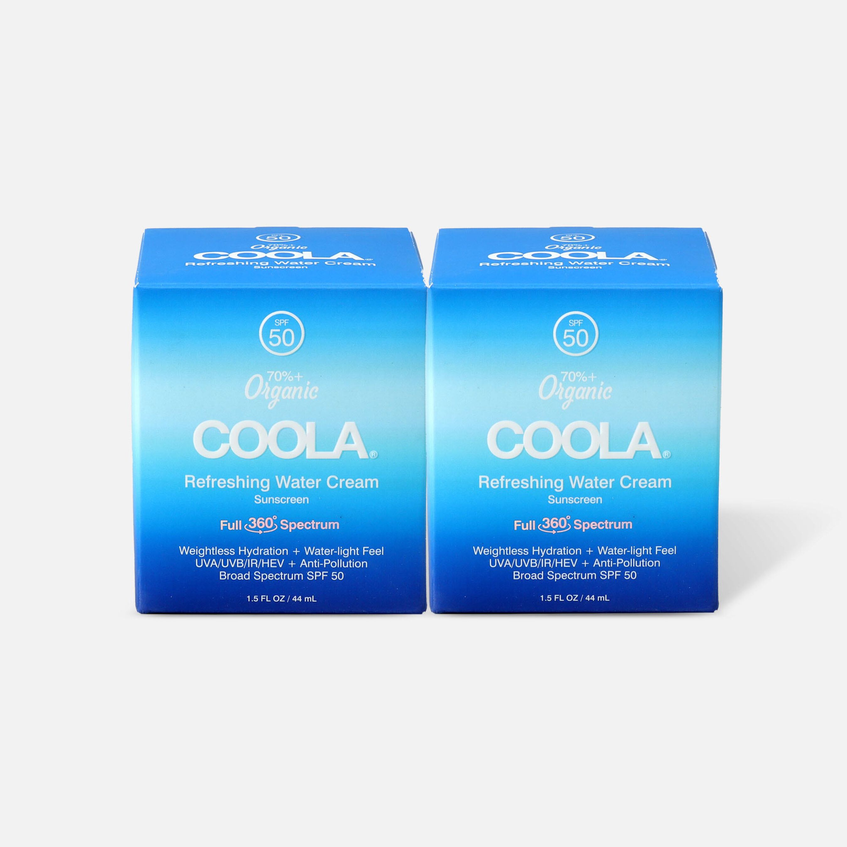 HSA Eligible COOLA Refreshing Water Cream Sunscreen SPF 50, 1.5 oz. (2