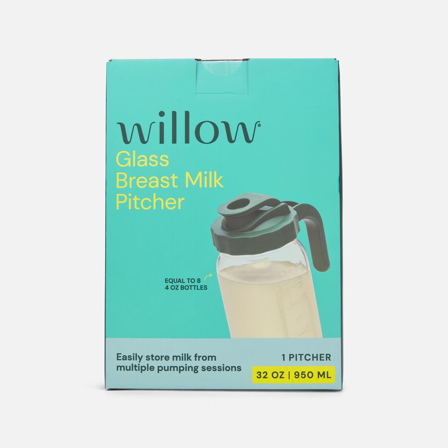Willow Glass Breast Milk Pitcher, 32-oz. Capacity, , large image number 1