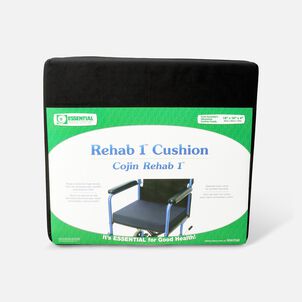 Essential Medical Supply REHAB 1 Wheelchair Cushion, 18" x 16" x 4"