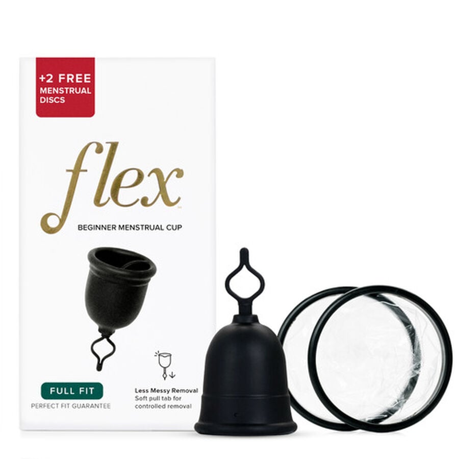 HSA Eligible FLEX Menstrual Cup (includes 2 FREE Menstrual Discs) HSA
