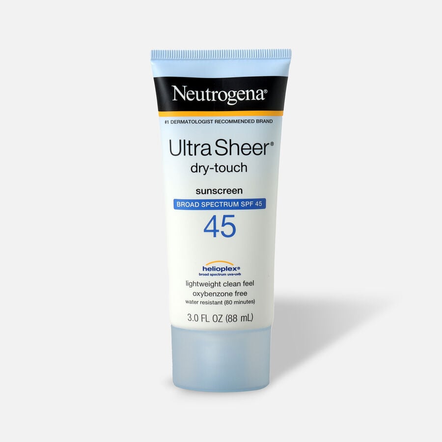 Neutrogena Ultra Sheer Dry-Touch Sunscreen, SPF 45, 3 oz., , large image number 0