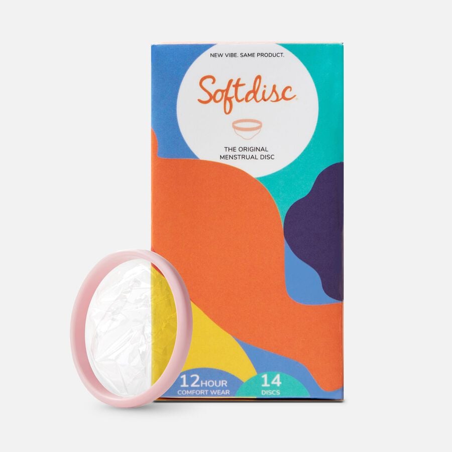 Softdisc Menstrual Discs, 14 ct., , large image number 0