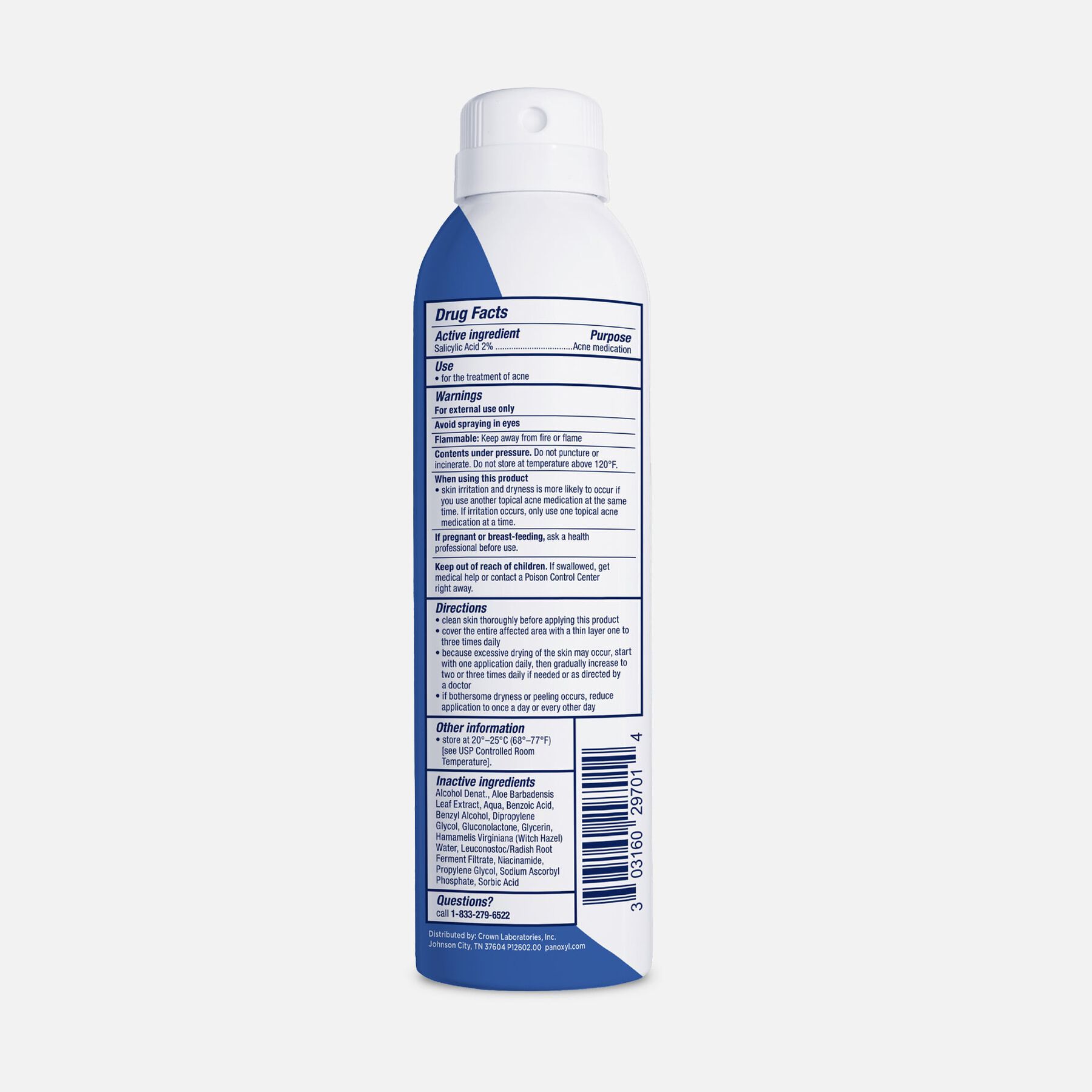 HSA Eligible PanOxyl Acne Banishing Body Spray, 6 oz. | HSA Eligible