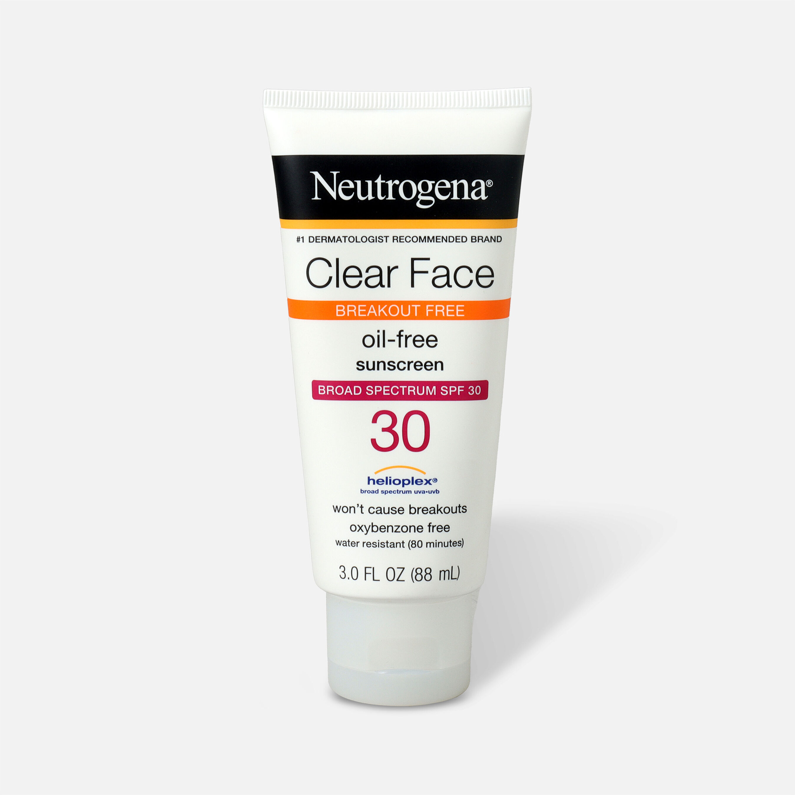 Neutrogena Clear Face Liquid Sunscreen Lotion SPF 30 - 3 fl oz