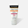 Neutrogena Clear Face Liquid Sunscreen Lotion SPF 30 - 3 fl oz., , large image number 1