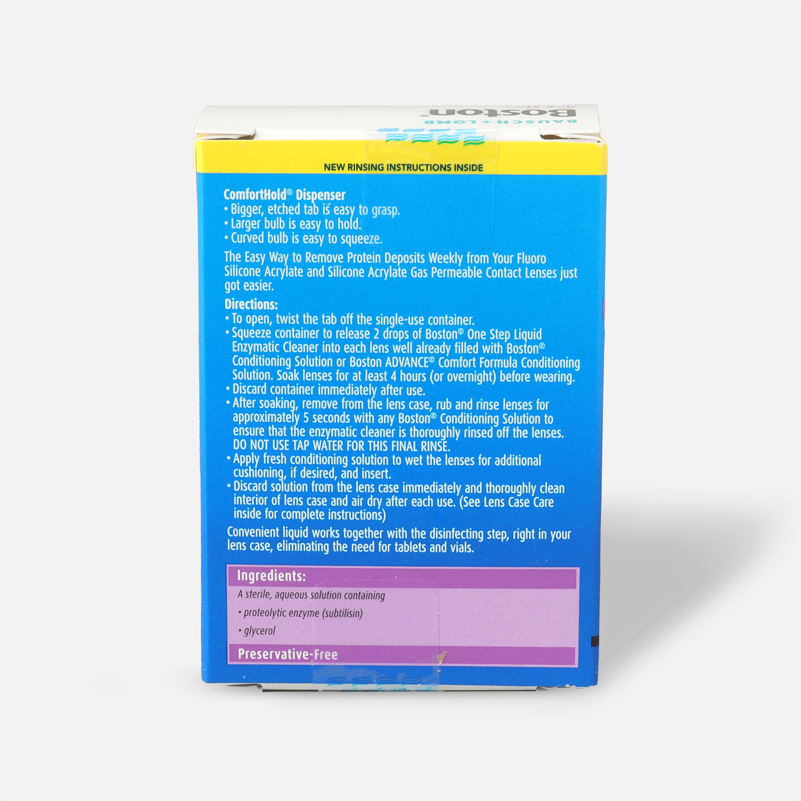 Boston One Step Liquid Enzymatic Cleaner, .17 fl oz